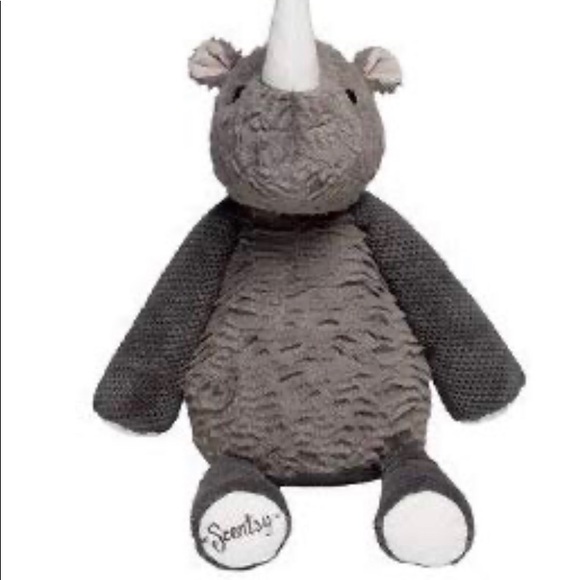 Scentsy Other - Scentsy Brand New Ruby The Rhino Gray Buddy